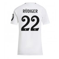 Real Madrid Antonio Rudiger #22 Replika Hemmatröja Dam 2024-25 Kortärmad